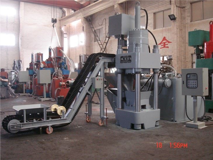 Hydraulic Briquette Product Metal Sawdust And Salt