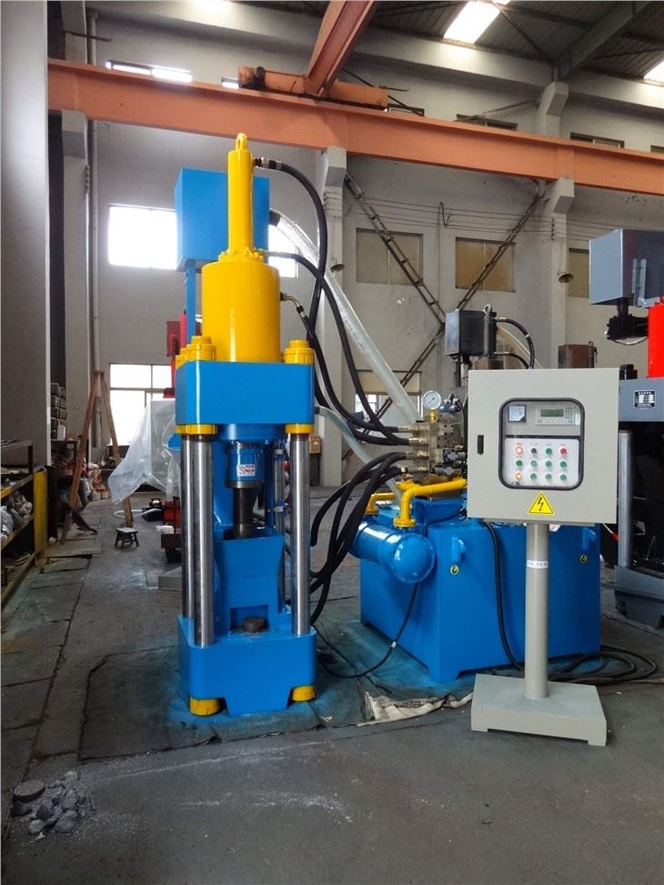 Metal Swarf Briquetting PLC Control
