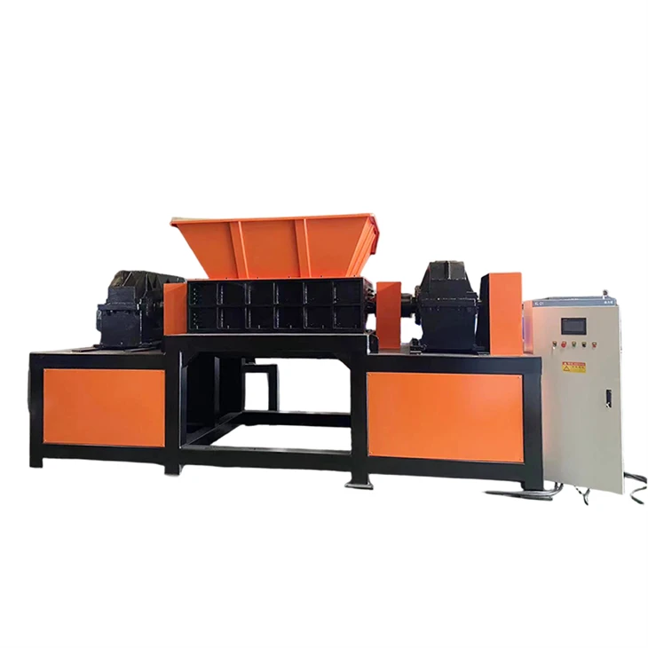 Heavy-Duty Dual-Shaft Scrap Shredder For High-Hardness Metals